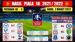 Hasil Piala FA Tadi Malam  PETERBOROUGH VS MANCHESTER CITY FA Cup 2022 Putaran Ke 5 [upl. by Ecidnacal]