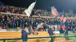 Cosenza  CROTONE 7419 ULTRAS CROTONE a Cosenza [upl. by Siuqramed]