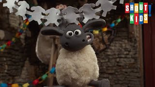 Shaun The Sheep The Flight Before Christmas  Clip Decorating the Tree [upl. by Sergeant721]