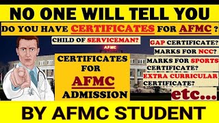 AFMC  PUNE  AFMC admission DOCUMENTS REQUIRED  NEET  AFMC MEDICAL COLLEGE [upl. by Amii279]