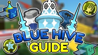 The BEST Blue Hive Guide  Bee Swarm Simulator [upl. by Ehlke849]