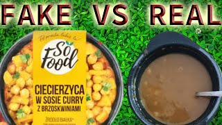 SO FOOD danie gotowe Ciecierzyca w sosie curry z brzoskwinią  konkurs [upl. by Eissed164]