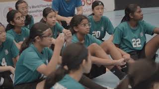 2023 National Floorball C Div Girls Finals [upl. by Dulsea]