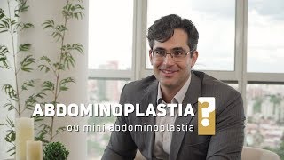 Abdominoplastia ou mini abdominoplastia [upl. by Aninay]