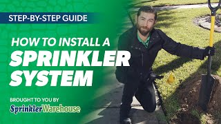 Sprinkler System Install  Overview [upl. by Spense146]