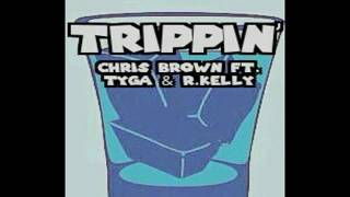 Chris Brown  Trippin ft R Kelly amp Tyga Audio [upl. by Neehar79]