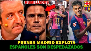 🔴FENOMENO SOCIAL quotBARCA REVIENTA MADRISTASquot Les TAPA la BOCA quotLLORAN POR LAMINE YAMALquot [upl. by Stalk]