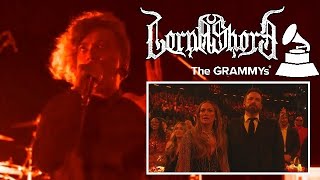 2023 Grammys Lorna Shore Performs ‘To The Hellfire’ unreleased footage [upl. by Nujra]