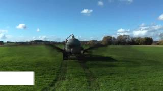 Swivelling slurry spreaders by Moscha single DUO and TRIO spreader [upl. by Sneve]