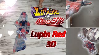 Lupinranger vs Patranger  Lupin Red 3D henshin  SS AND PR arty zone [upl. by Nytsirk]