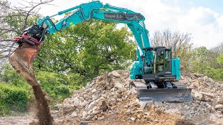 Hooper and Sons New Kobelco SK270 SR [upl. by Aketahs131]