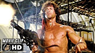 Mission Accomplished Scene  RAMBO FIRST BLOOD 2 1985 Sylvester Stallone Movie CLIP HD [upl. by Spears701]