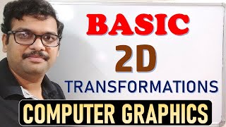 BASIC 2D TRANSFORMATIONS IN COMPUTER GRAPHICS [upl. by Maillil]