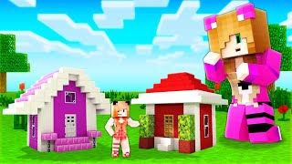 🏠 RETO de MINI CASAS en MINECRAFT 😍 Casa vs Casa [upl. by De]