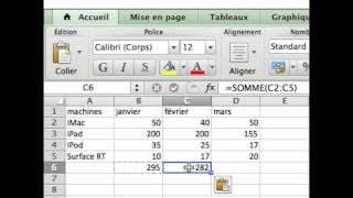 Initiation à Excel 2011  1 Un petit exercice pour commencer [upl. by Liberati160]