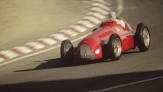 Fangio drives 159 Alfetta at 74 years 1985 Laguna Seca episode 201714 [upl. by Oirad792]