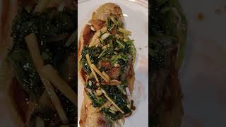 fried yellow croaker fish with sauce youtubeshorts simplydish yummyliciousdish yummy [upl. by Eeneg939]