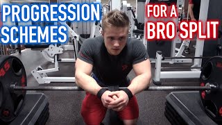 The Best Progression Schemes for a Bodybuilding quotBroquot Split  Training Footage [upl. by Morrissey]