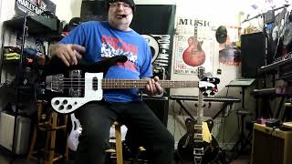 Aftermarket Rickenbacker 4003 Trebel Bezel Review [upl. by Eipper]