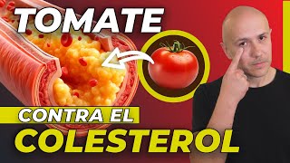 ¿El TOMATE acaba con el COLESTEROL y la HIPERTENSIÓN Los BENEFICIOS DEL TOMATE [upl. by Akinirt883]