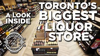 Torontos Biggest LCBO Liquor Store SummerHill [upl. by Ayrolg]