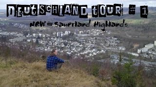 Deutschland Tour  1 NRW  Sauerland Highlands Teil 1 [upl. by Reste]