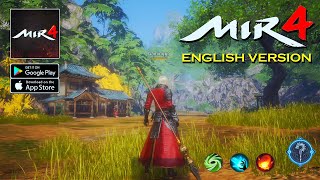 MIR4  English Version  MMORPG Gameplay AndroidIOS [upl. by Dominy]