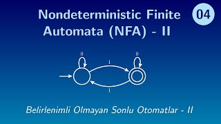 Nondeterministic Finite Automata NFA  II Konu ve Soru [upl. by Holder]