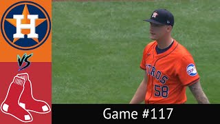 Astros VS Red Sox Condensed Game 81124 [upl. by Lothaire]