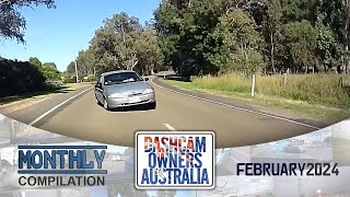 Dash Cam Owners Australia February 2024 On the Road Compilation [upl. by Rox]