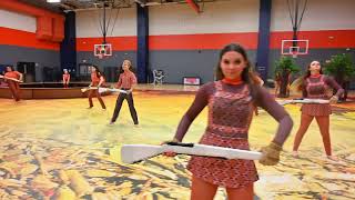 Wakeland HS Winterguard 2023 Season of the Witch [upl. by Schwinn]