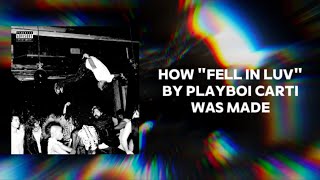 How quotFell in Luvquot By Playboi Carti Was Made in Bandlab [upl. by Eppillihp615]