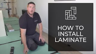 How to Lay Laminate Flooring  Installation Guide StepbyStep [upl. by Nylcsoj]