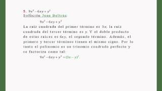 Baldor 106 1 a 6 Miscelánea de los 10 casos de factorización 😺👀 [upl. by Eiroc751]