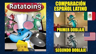 Ratatoing 2007 Comparación del Doblaje Latino Original y Redoblaje  Español Latino [upl. by Eselahc154]