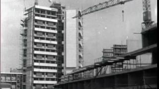 Keeling House Topping Out London 1958 [upl. by Magdala745]