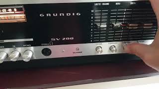 Grundig CV 200 über 50 Jahre alt [upl. by Olen]