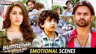 Supreme Khiladi Movie Emotional Scenes  South Movie  Sai Dharam Tej Raashi Khanna Aditya Movies [upl. by Yelsnya912]