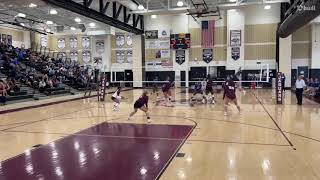 Aimee Abad Libero 5 Game Highlights  AHS vs MHS [upl. by Laaspere]