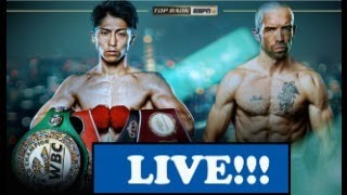 Naoya Inoue Vs TJ Doheny  Live Stream Full Fight Companion [upl. by Arlie370]