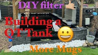 Building a koi quarantine tank  grow on set up [upl. by Ibocaj]