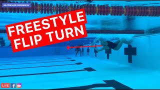 How To Do A Freestyle Flip Turn  5 Step Guide [upl. by Red]