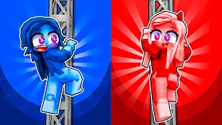 Blue amp Red Tower of Teamwork Obby  Roblox [upl. by Callida937]