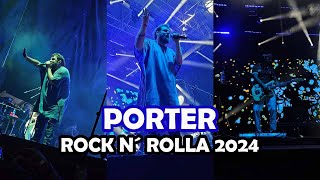 PORTER quotFestival Rock n´ Rollaquot  Explanada Ávila Camacho Guadalajara Mex  22 de junio 2024 [upl. by Deroo]