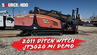 2011 Ditch Witch JT3020 MACH 1 drill demo  SOURCE HDD 1 [upl. by Ssyla164]