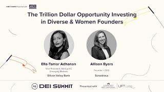 The Trillion Dollar Opportunity Investing in Diverse amp Women Founders with SVB  Scroobious [upl. by Ramor905]