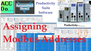 Productivity PLC Assigning Modbus Addresses shorts [upl. by Nauwaj]