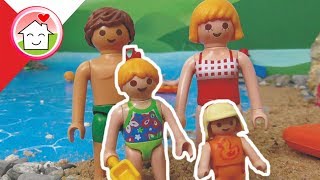 Playmobil Film Polski Na plaży  Rodzina Hauserów [upl. by Nitfa]