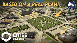 Starting a New City in Cities Skylines 2 Inspired by a Real Master Plan [upl. by Mook792]