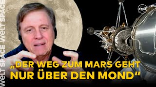 ERFOLGREICHE MONDLANDUNG Amerikaner wollen jetzt bis quot2026 bemannt auf dem Mond landenquot [upl. by Bohannon]